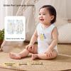 October Crystal Baby Pure Cotton Sleeveless Romper