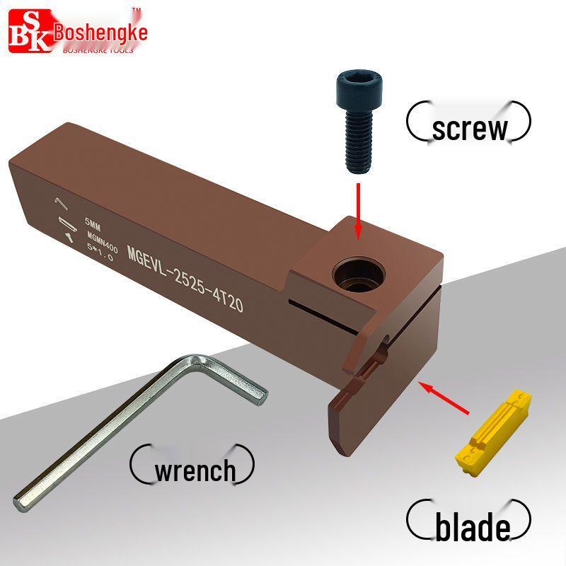 Grooving Insert Holder MGEVL2020/2525 CNC Lathe Tool