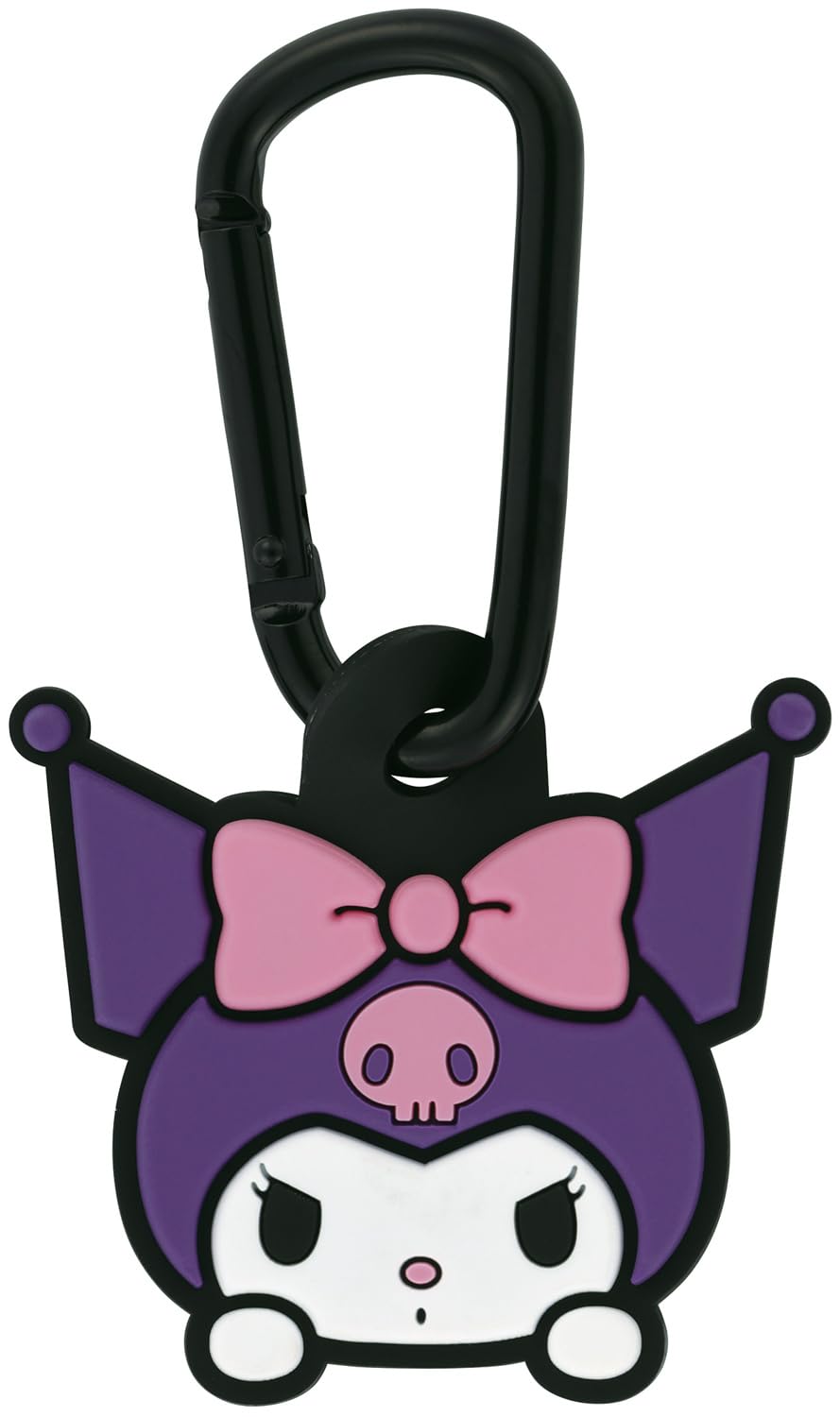 Скалолазный карабин с резиновой фигуркой Sanrio Kuromi ZELK1,
