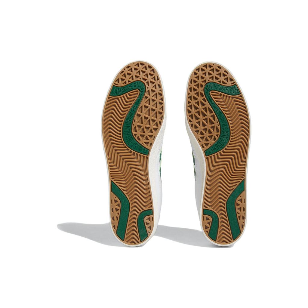 Adidas Puig Indoor Weiß Dunkelgrün Unisex Sneakers Wolkenweiß Kreideweiß IG5237