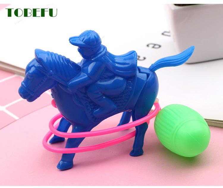 Nostalgic Toys Air Pressure Jumping Frog New Children'S Horse Wire-Controlled Airbag Blow Molding Will Jump Frog Animal Toy