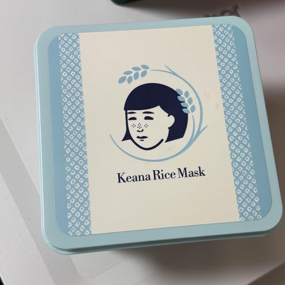 

[USED] Approximately 24 Keana Nadeshiko Rice Masks, Large Box, Moisturizing Face Mask