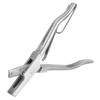Stainless Steel V Shape Ear Tag Pliers Tongs for Pig Animal Livestock Farm Accessory