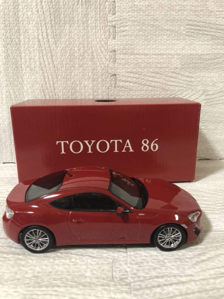 1/30 Toyota 86 Hachiroku Color Sample (Not for Sale) Miniature Car Lightning Red