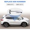 2*pcs 82661-D3710 82651-D3710 For Hyundai Tucson 2016 2017 2018  Exterior Front Door Handle Smart Key Handle Car Accessories