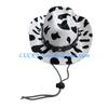 J0MC Pet Hat NewYear Party Photo Hat for Bichons Adjust Belt Dogs Cowboy Hat