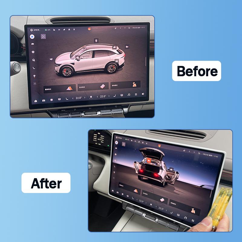 For ZEEKR 7X 2025+ Silicone Screen Protective Cover Centre Console Screen Instrument Panel Cover Interior Trim Car Accessories