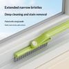 Multi-Purpose Tile Cleaning Brush, 360° Rotating Hard Bristle Scrubber For Bathroom & Kitchen Floors And Walls