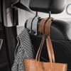 2-Hook Car Seat Back Hook Cover, Hidden Design, Double Hooks, Multi-Functional, Universal, Suitable for All Car Models