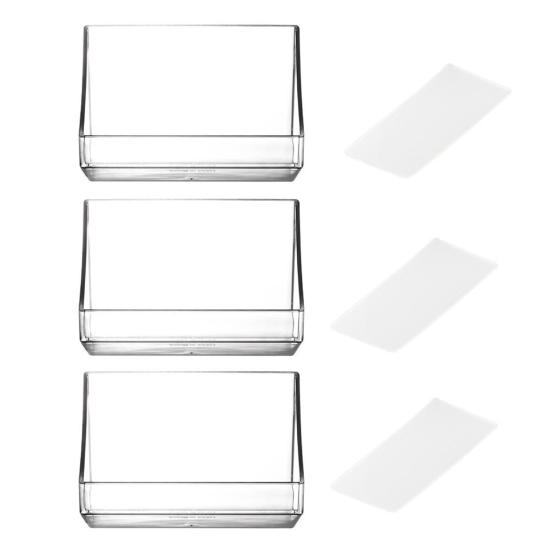 

Yousheng 1/2/3 шт. настенный органайзер для хранения вещей прозрачный ящик для хранения прочный несущий простой в установке органайзер для полок в ванной комнате 3pcs