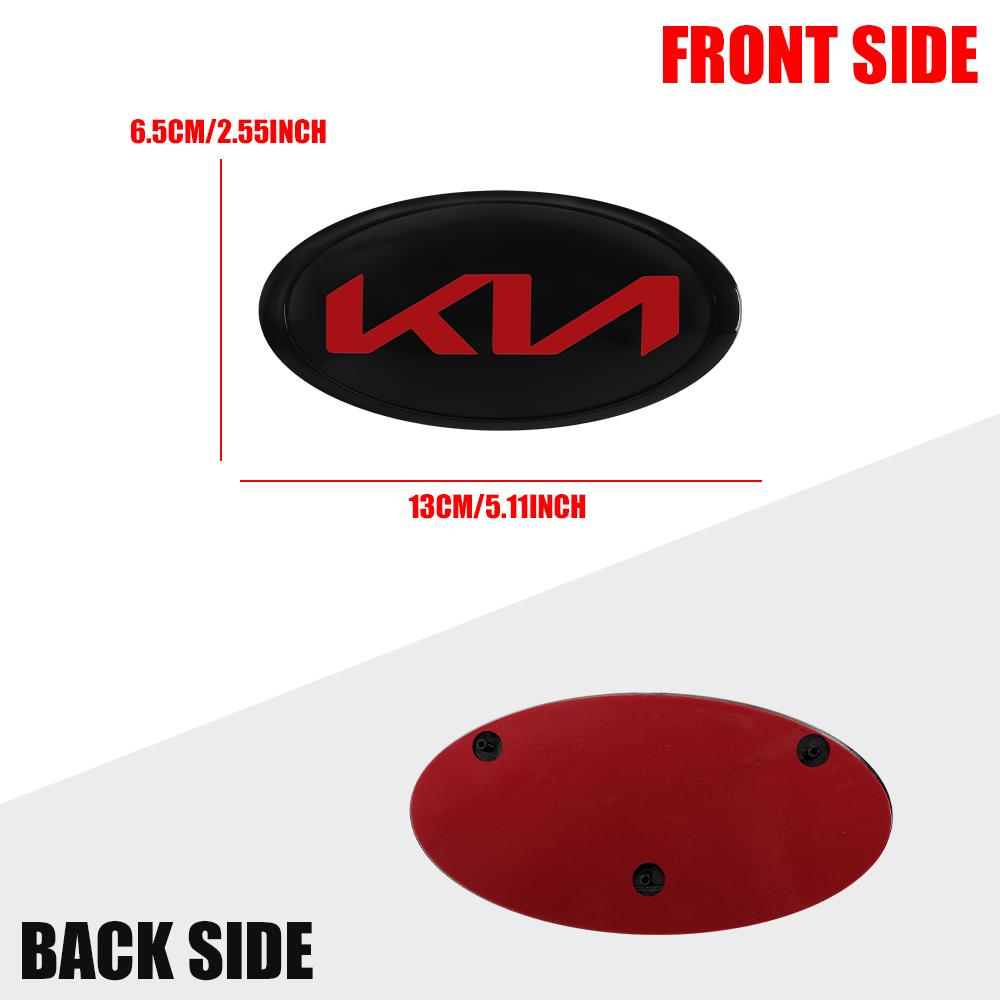 1pcs 3D Car Emblem Center Badge Sticker Decal Styling Accessories For KIA Rio Ceed Sportage Cerato Soul Sorento K2 K5 Picanto