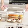 Fruit Storage Containers Fresh Food Containers Fridge Clear Fruit Organizer Refrigerator Multifunctional Meal Prep Lunch Box