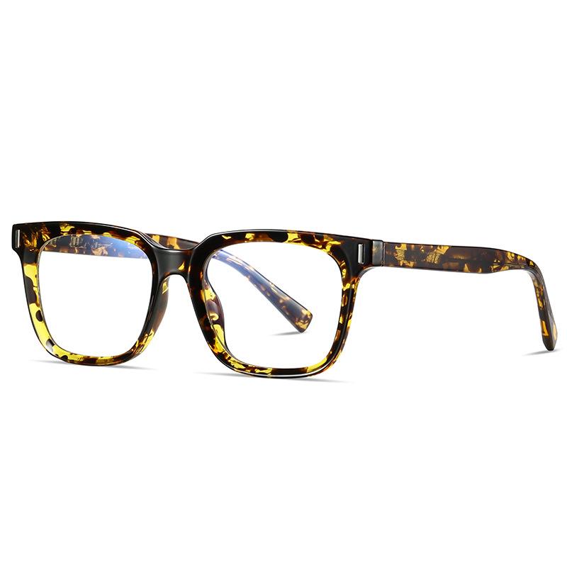 Fashion Square Frame Anti Blue Ray Glasses Computer Phone Reading Eyewear Photochromic for Men and Women
