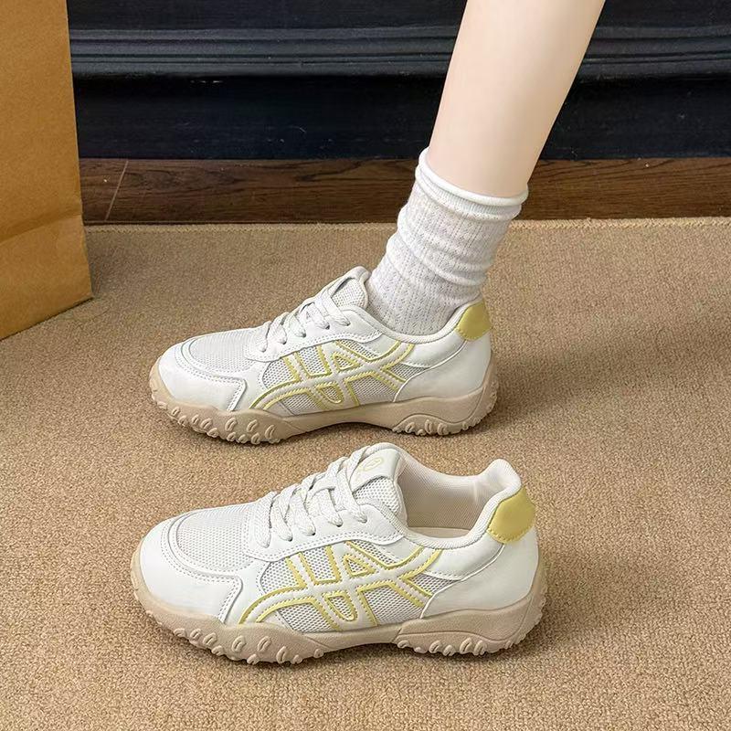 The same kind of Dexun shoes in the mall, women's new autumn models in 2025, popular breathable commuting, versatile Forrest Gump sports shoes, niche