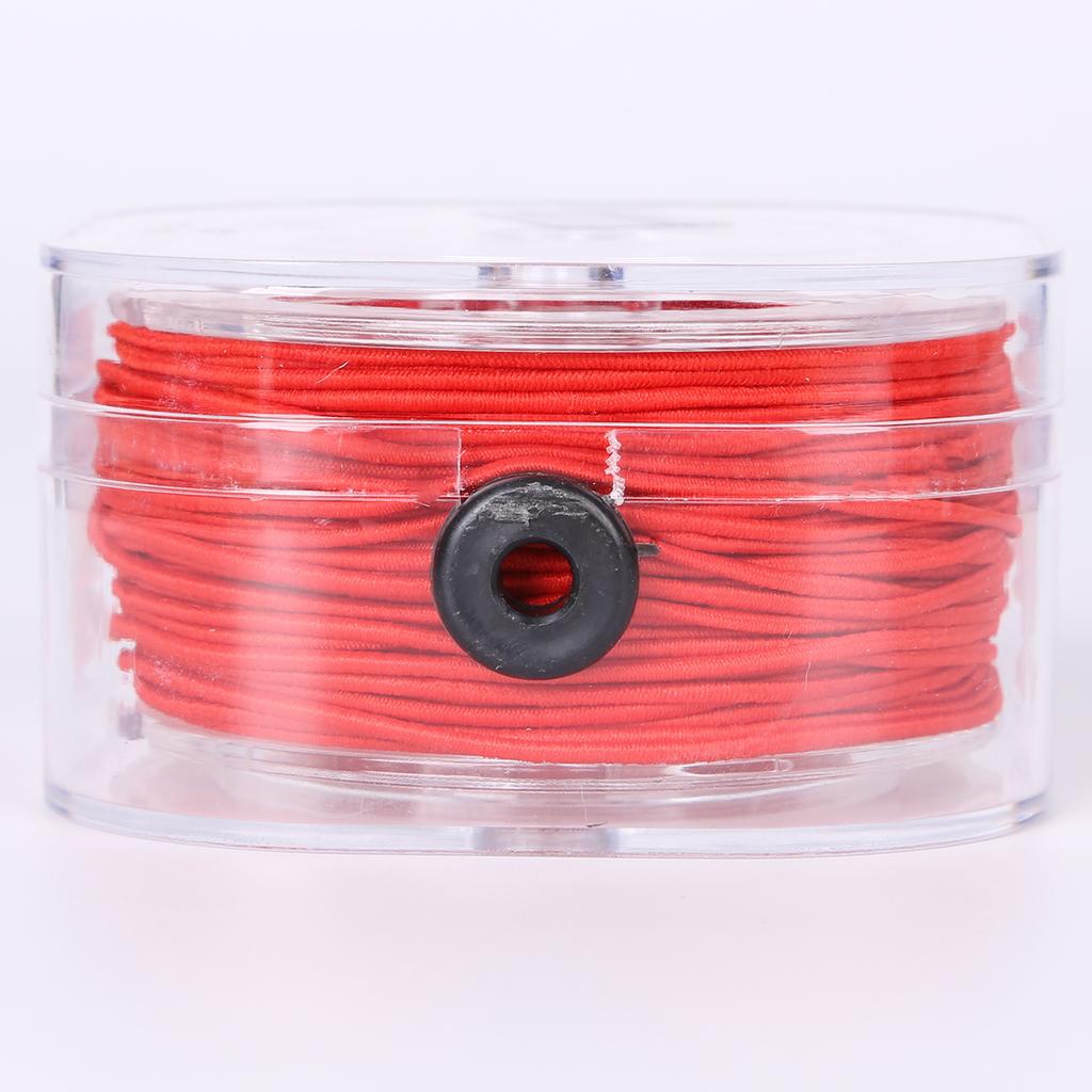 0.8-1.5mm DIY Beading Stretch Rubber Band Elastic Thread Cord with Box Round Beading Wire Jewelry Making