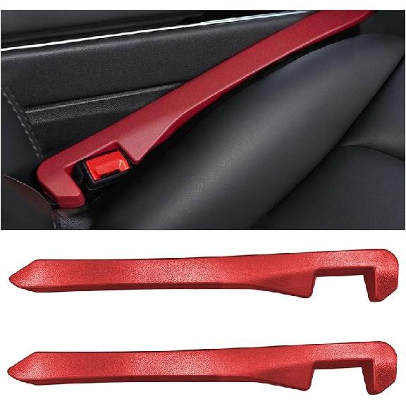 2PCS Car Seat Gap Packing,Leather Seat Gap Plug Fills the Gap between Seat and Console,Universal Seat Gap Blocker to Prevent Falling,Vehicle Interior