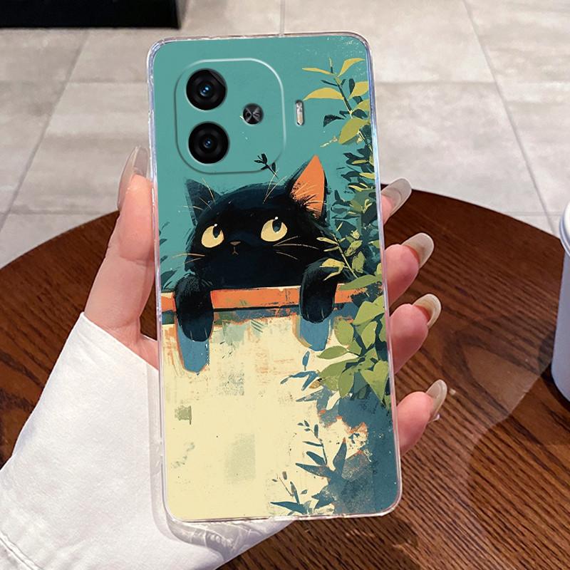 Cases For Vivo IQOO Z9 Turbo Turbo+ Shell Capa Clear Silicone Jelly Soft TPU Back Cover For IQOO Neo 10R Vivo Y200 GT Phone Case