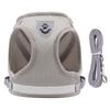 Anti-breakaway Cat Traction Rope Vest-style Cat Chest and Back Reflective Harness Lightweight Cat Harness Pet Traction Rope