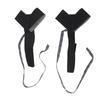 2pcs ESD Foot Heel Strap Protect Electronic Equipment Adjustable Anti Static Heel Grounder with Wrist Straps for Lab