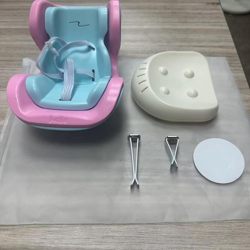 

Suitable For Labubu Safety Seats Aromatherapy Air Conditioning Vents Cute Car Decorations Doll Accessories 12cm синий