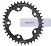 Wolf Tooth Elliptical 110 BCD 5 Bolt Chainring 40T compatible with SRAM Flattop