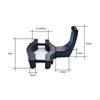 Bicycle Front Hanging Hook Accessories Universal Punch Handlebar Mount Holder Rack Tube Storage