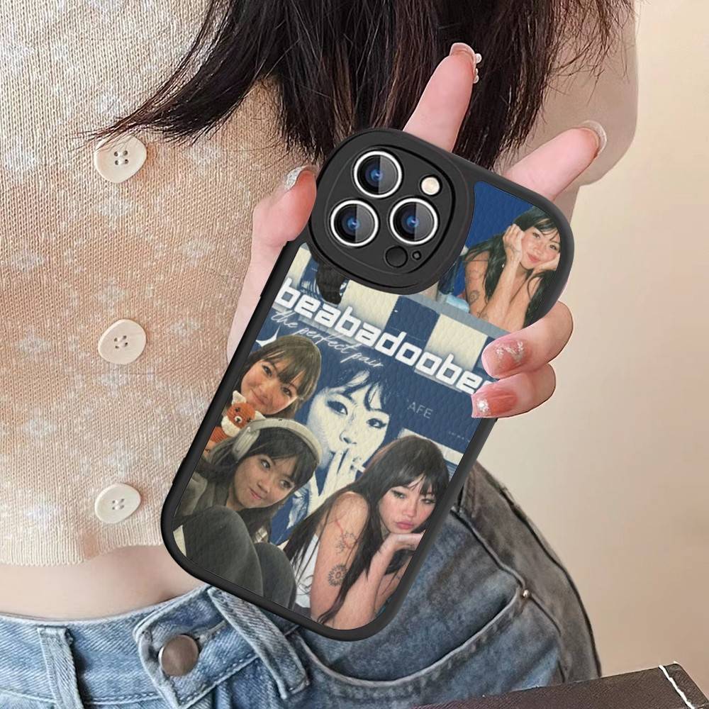 Singer B-Beabadoobee For IPhone 16 15 14 13 12 11 Pro Max Plus Leather Phone Case