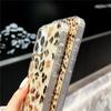 Stylish Electroplate IMD Leopard Rainbow Phone Case for iPhone 16 15 14 Plus 11 Pro Max Protective Back Cover Made Durable PC