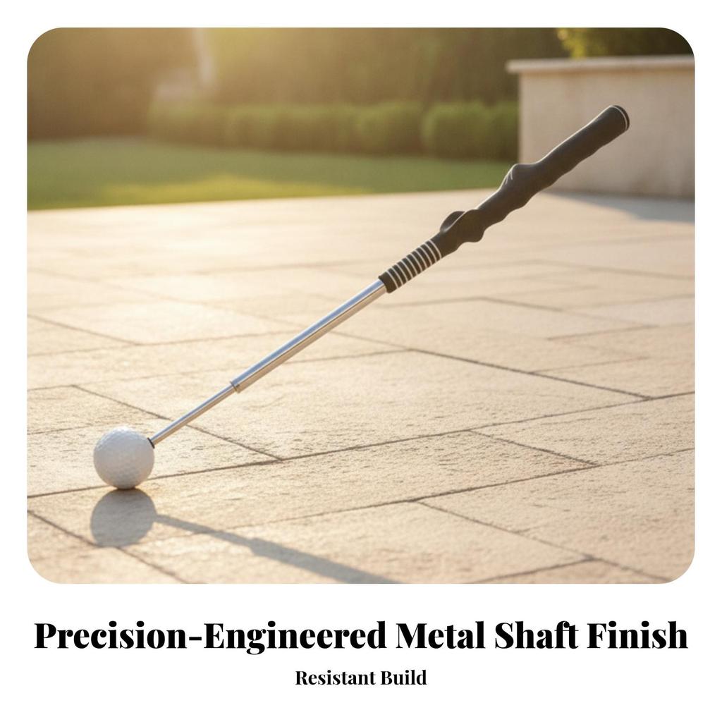 Retractable Telescoping Golf Swing Aid Portable with Ergonomic