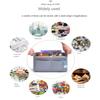 Multifunctional Large Capacity Makeup Storage Bag Felt Cloth Liner Travel Insert Portable Bag In Bag Cosmetic Organizer