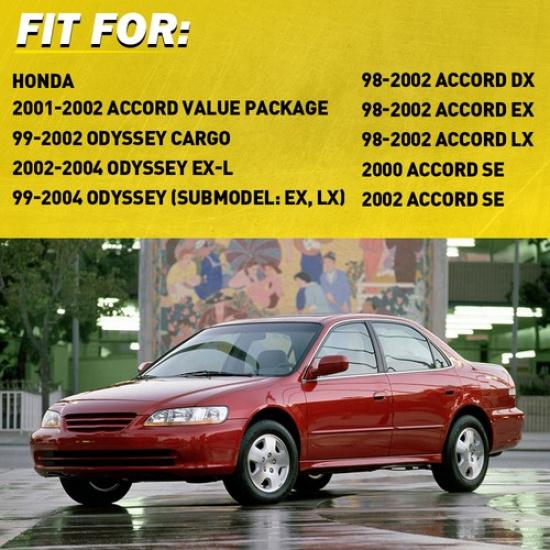 Front Ide Door Handle For Honda 1998-2002 Accord Beige Chrome Bezel Lever 2X