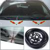 Universal Windshield Washer Nozzle and Hose Kit Adjustable Car Washer Jet Replacement with Connectors for Most Cars Repair Kit