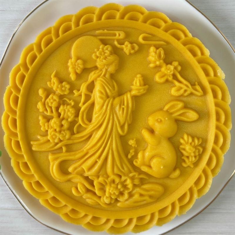 ABS Mooncakes Molds With Adjustable Thickness And Height Baking Mould For Homemade Pastries And Cookie