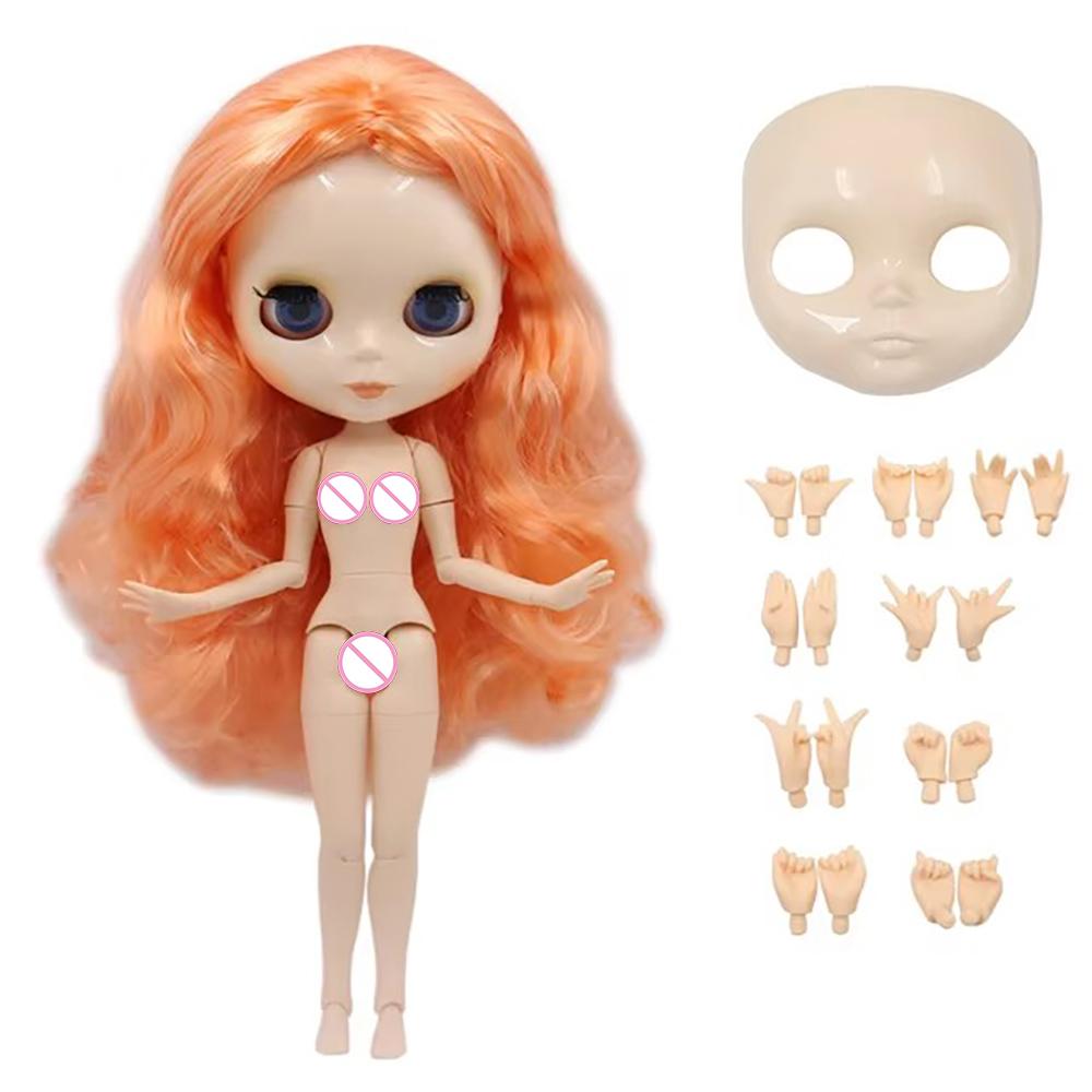 ICY DBS panenka Blyth Bílá pleť Lesklá tvář Matná tvář Kloubové tělo se sadou rukou A&B 1/6 bjd vhodné pro DIY make-up Speciální cena