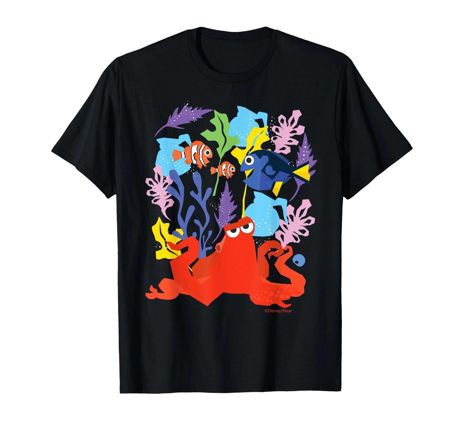 DISNEY PIXAR Finding Dreamy Nemo Marlin & Hank T-shirt S