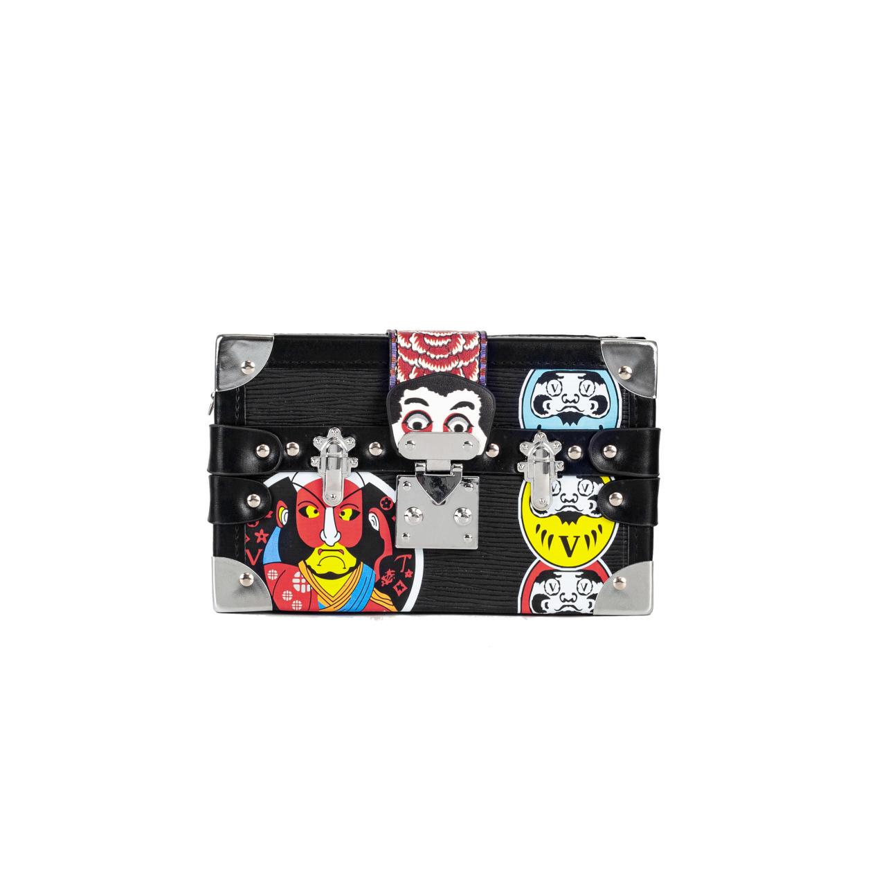 

Chinese style Facebook bag 2025 new fashion niche design shoulder bag women s versatile messenger box bag tide чёрный