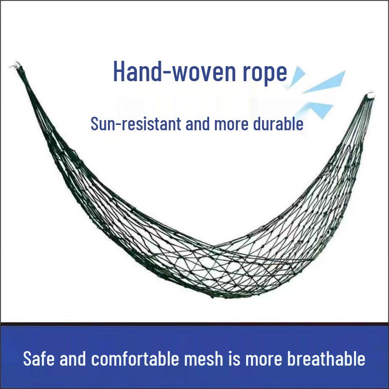 Outdoor Camping Nylon Rope Hammock