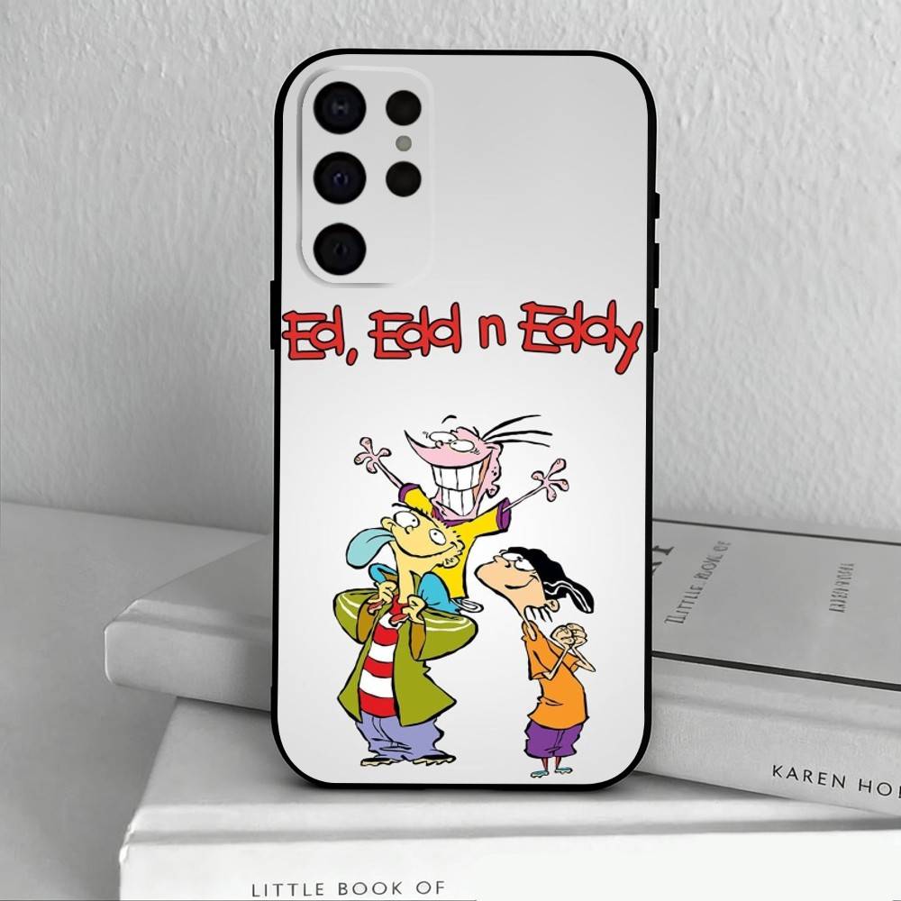 

Funny C-Cartoon-N E-Ed E-Edd n Eddy Phone Case For Samsung S25,S24,S21,S22,S23,S30,Ultra,S20,Plus,Others Soft Black Cover Samsung S26Plus