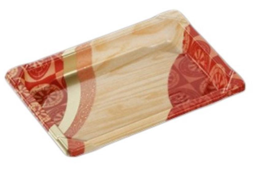 

Chuo Kagaku Disposable Sushi Made in CF Sushi Ichiwa 50 x x Containers, Japan, Containers, Large, 0.8mm, R, Count, Size Approx. 16.6 11.5 2.2cm