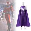 Premium Unisex Cosplay Bodysuit für Halloween Magneto Inspiriertes Superhelden Performance Kostüm