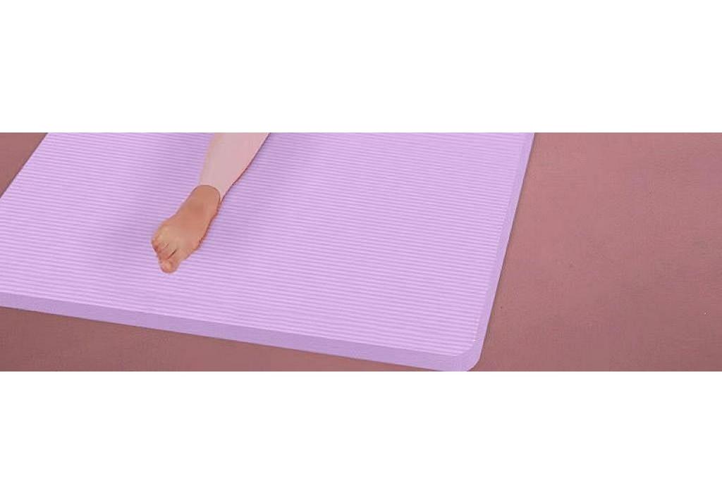 Extra Thick Non-Slip Yoga Mat for Beginners - Wide and Long, Perfect for Home Fitness and Dance.