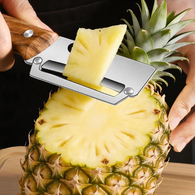 Stainless Steel Kitchen Peeler Green Onion Slicer 3-in-1 Multi-Functional Peeler for Fruits and Vegetables Bottle Opener Peeler