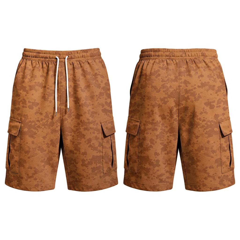 Men's Cargo Shorts with Multiple Pockets Loose Fit Straight Leg Casual Outdoor Work Shorts
