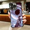 One P-Punch-Mans Garou Soft Phone Case For iPhone 15 16 17 Air 14 Pro Max 16E Plus 13 12 Mini Plating Anti-Fall Fundas
