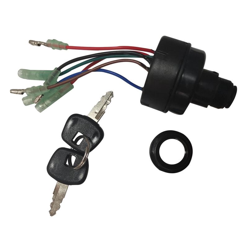 8HP-115HP Outboard Boat Engine Ignition Main Key Switch Fit for Tohatsu Nissan 353760203M 385760201M