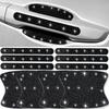 10 Pcs Bling Diamond Car Door Handle Stickers, Bling Car Accessories For Women, Universal Rhinestone Crystal Glitter Door Handle Protector Stickers