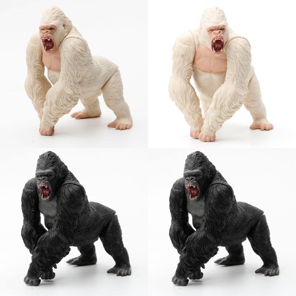 Bandai Original Shm King Kong Modelo Gorila Brinquedos Figura de Ação Exquisita Para Presentes de Crianças