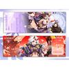 Genshin Impact Collection Karty Hry Záložka Furina Neuvillette Wriothesley Laser Oboustranná vstupenka Anime Tarotová karta Dárek