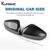 Carbon Fiber Style Rear View Mirror Sticker for Subaru Crosstrek 2023 2024 ABS Decor
