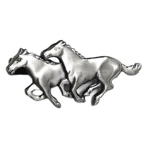 ISHOKUYA Animal Series Unique Tie Clip, Tie Clip, Tie Bar, Two Horses